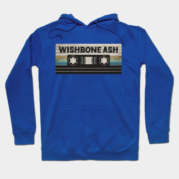 Wishbone Ash Mix Tape Hoodie by getinsideart